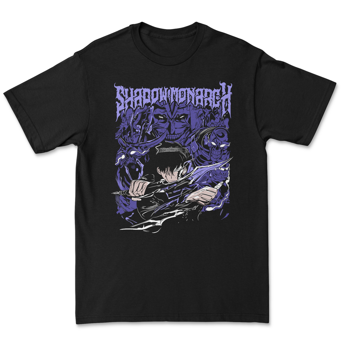 Solo Leveling Shadow Monarch Tee